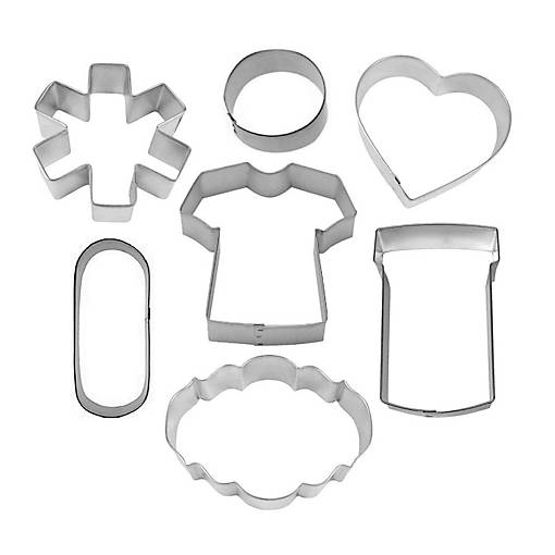 Medical 7 Piece Cookie Cutter Set