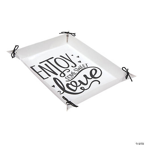 Medium Sweet Love Serving Trays - 2 Pc.