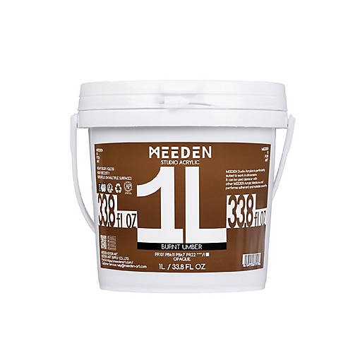 MEEDEN Studio Acrylic Paint-Burnt Umber