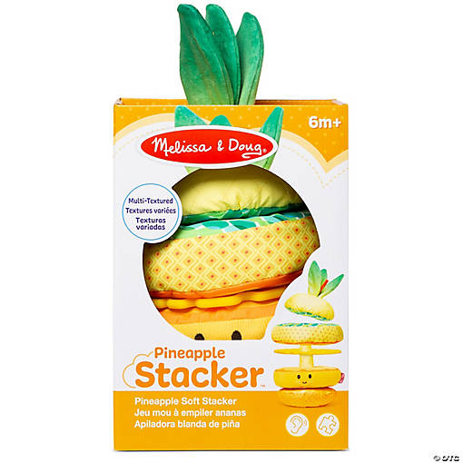 Melissa &amp; Doug Pineapple Soft Stacker