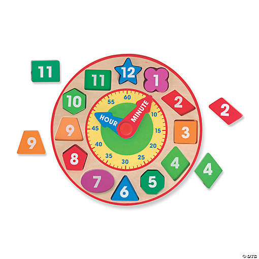 Melissa &amp; Doug Shape Sorting Clock