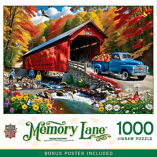 Memory Lane - Rustic Passage 1000 Piece Jigsaw Puzzle