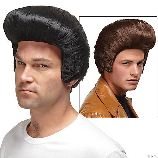 Brown 2025 pompadour wig