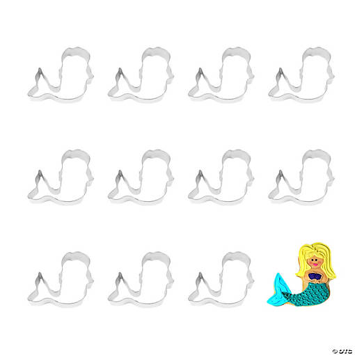 Mermaid 3.75" Cookie Cutters