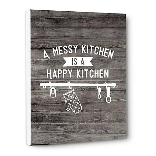 Messy Kitchen Happy Kitchen 1Pk 8.5x11in