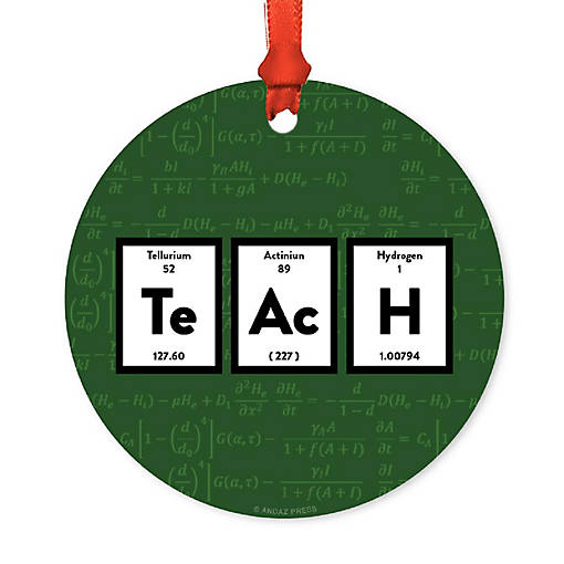 Metal Ornament Teach, Science