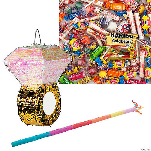 Metallic Diamond Ring Pi&amp;#241;ata Kit - 207 Pc.