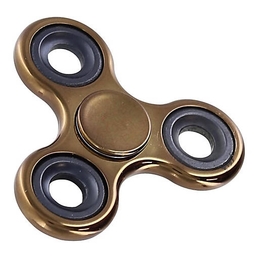 Metallic Fidget Spinner  Bronze