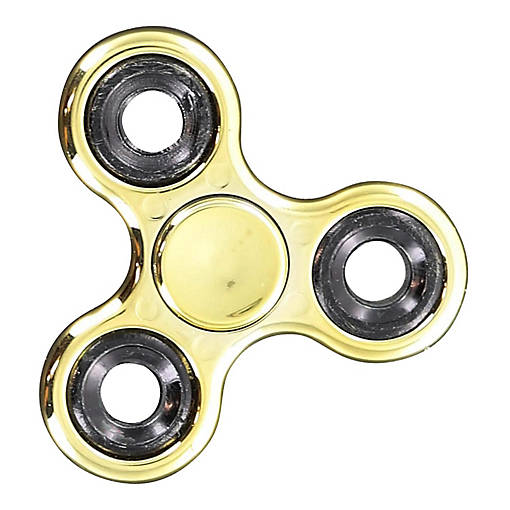 Metallic Fidget Spinner  Gold