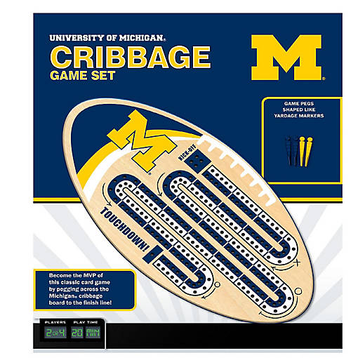 Michigan Wolverines Cribbage