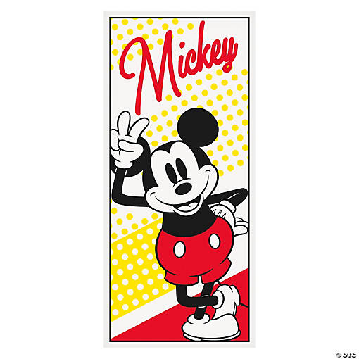 Mickey Mouse Plastic Door Banner