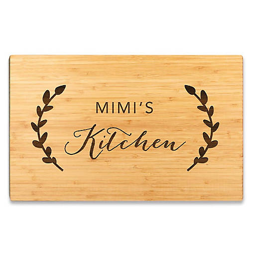 Mimi's Kitchen Rustic Board 17.75x11
