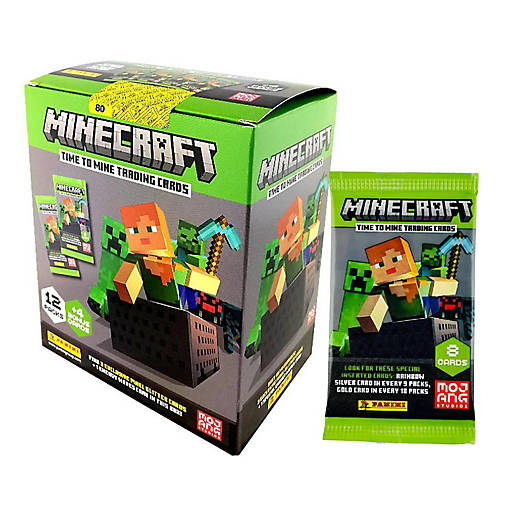 Minecraft 2024 Panini Mega Box  12 Packs