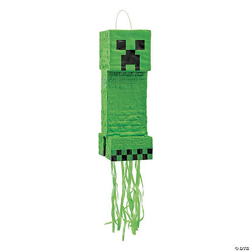 Minecraft<sup>&amp;#174;</sup> Creeper Pull-String Pi&amp;#241;ata