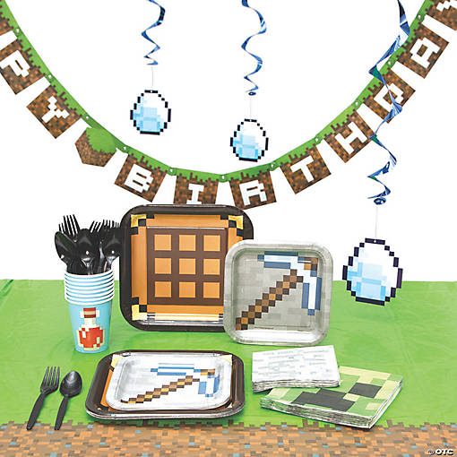 Minecraft Tableware Kit for 8