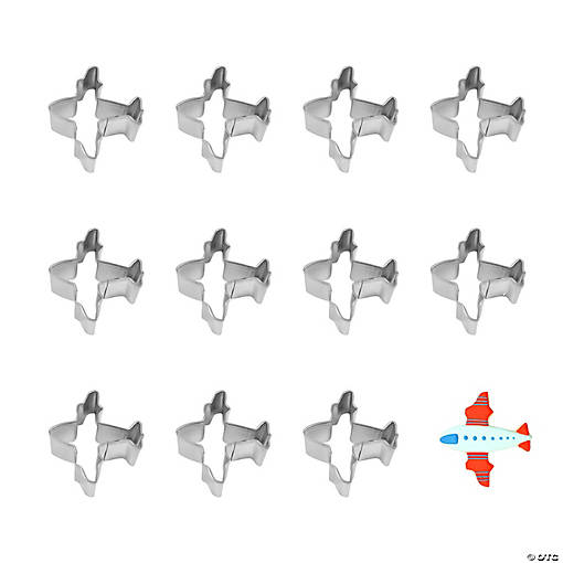 Mini Airplane Cookie Cutters