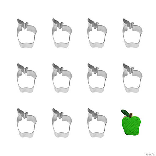 Mini Apple Cookie Cutters