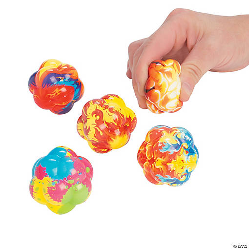 Mini Atom Stress Balls - 12 Pc.