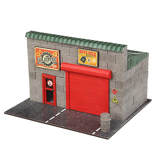 Mini Bricks Construction Set - Car Service