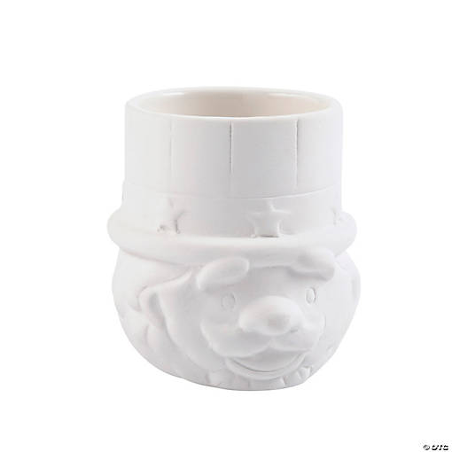 Mini Ceramic Patriotic Uncle Sam Planters &amp;#8211; 12 Pc. 