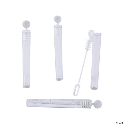 Mini Clear Bubble Tubes - 24 Pc.