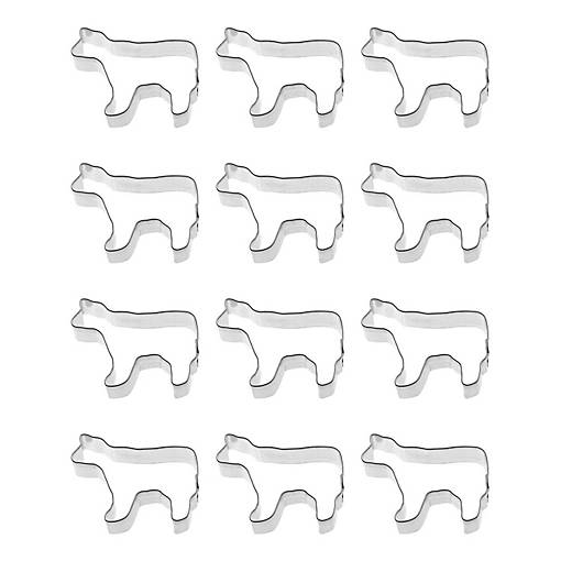 Mini Cow 2 inch Cookie Cutters