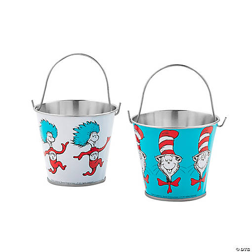 Mini Dr. Seuss&amp;#8482; Pails - 12 Pc.