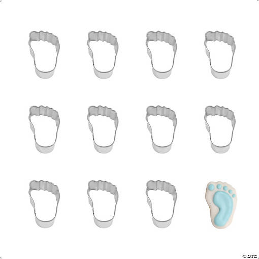 Mini Foot Cookie Cutters