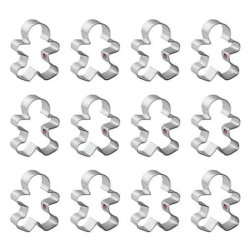 Mini Gingerbread 1.75 inch Cookie Cutters