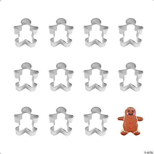 Mini Gingerbread Boy Cookie Cutters