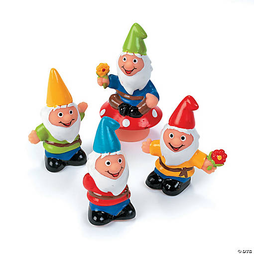 Mini Gnome Characters - 12 Pc.