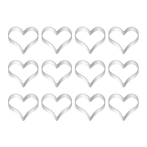 Mini Heart 1.75 inch Cookie Cutters