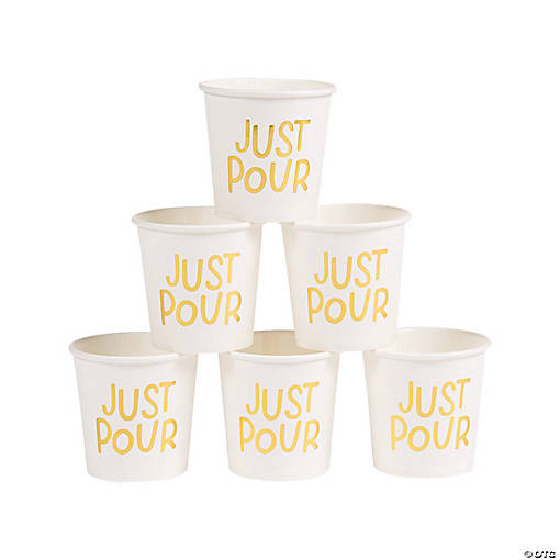 Mini Just Pour Cups - 16 Ct.