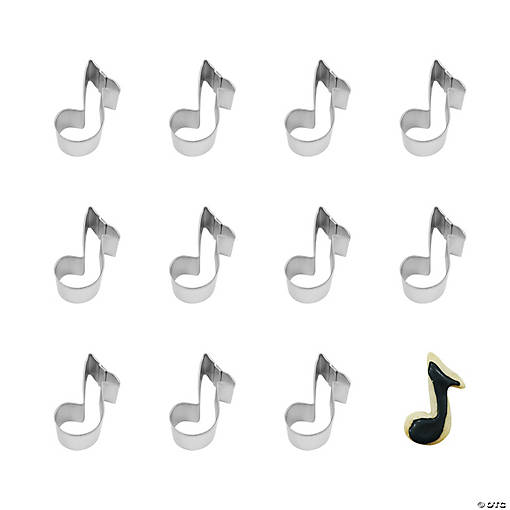 Mini Music Note Cookie Cutters