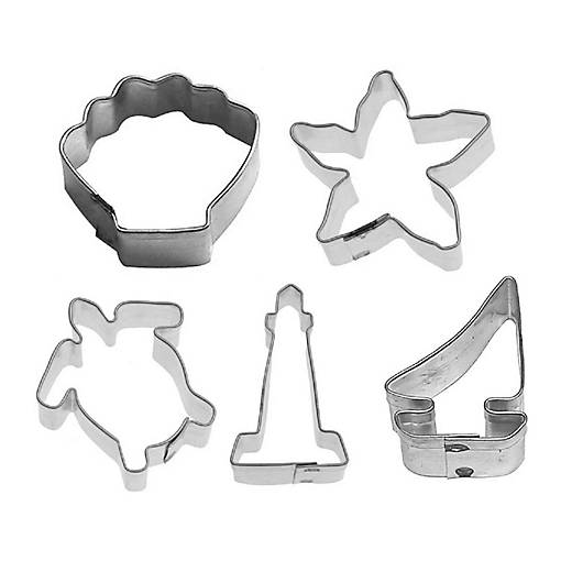 Mini Nautical 5 Piece Cookie Cutter Set