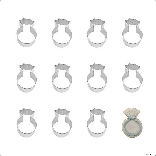 Mini Ring Diamond Cookie Cutters