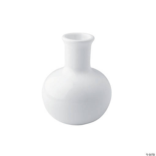 Mini Round Bud Vases - 6 Pc.