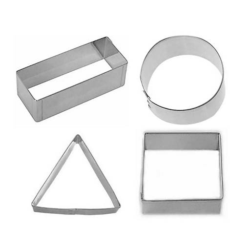 Mini Shape 4 Piece Cookie Cutter Set