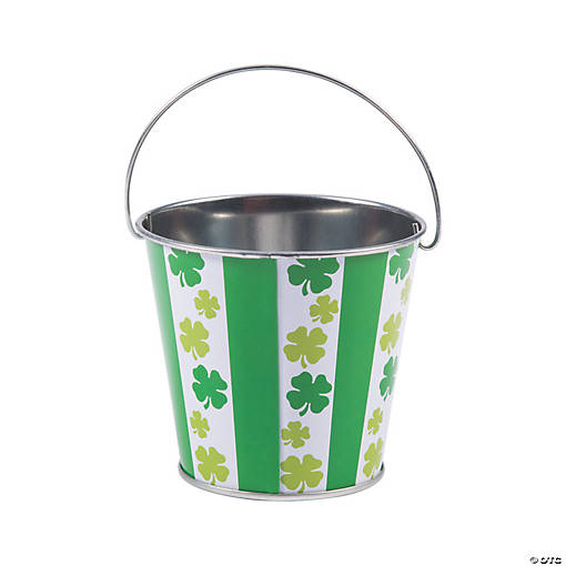 Mini St. Patrick&amp;#8217;s Day Pails - 12 Pc.