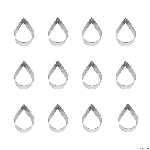 Mini Tear Drop Cookie Cutters
