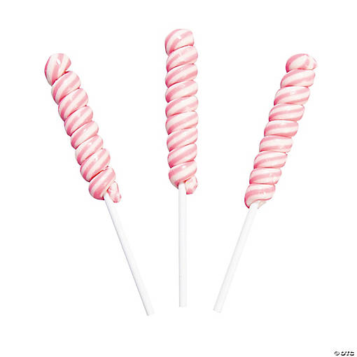 Mini Twisty Lollipops - 24 Pc.