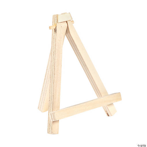 Wooden Easel, Wooden Picture Stand, Wooden Photo Stand, Desktop Triangle  Easel