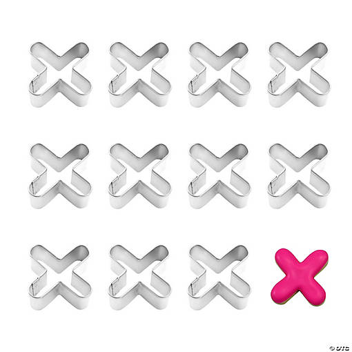 Mini "X" Cookie Cutters