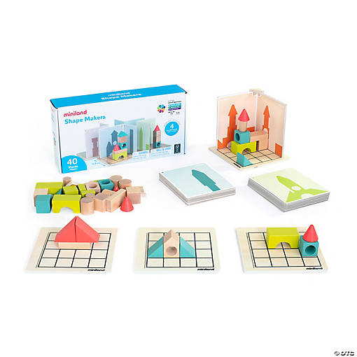 Miniland Shape Makers Building Game