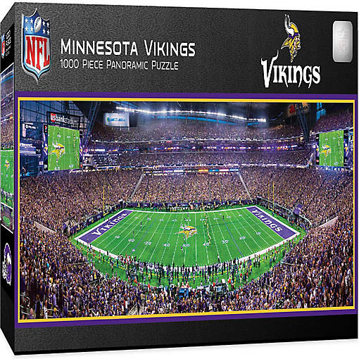 Minnesota Vikings - 1000 Piece Panoramic Jigsaw Puzzle