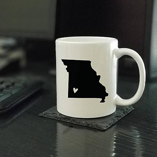 Missouri State Heart Ceramic Mug
