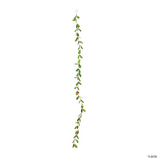 Mistletoe String Garland (Set Of 2) 6'L Polyester
