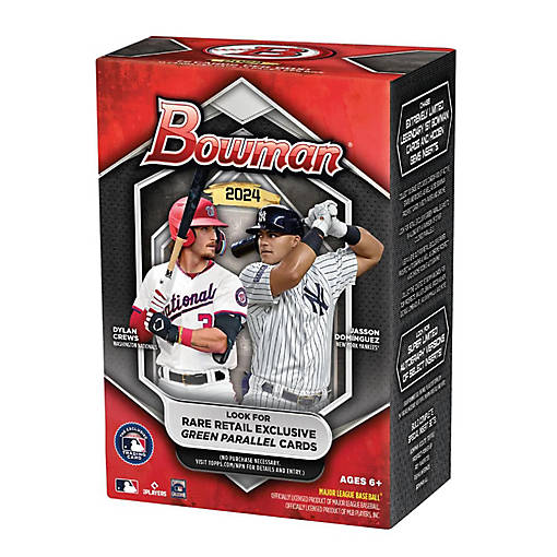 MLB 2024 Bowman Baseball Value Box  6 Packs Per Box