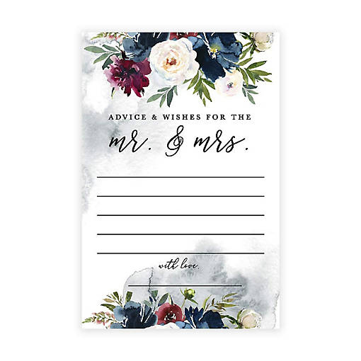 Modern Rustic Florals Advice 4x6IN 56PC