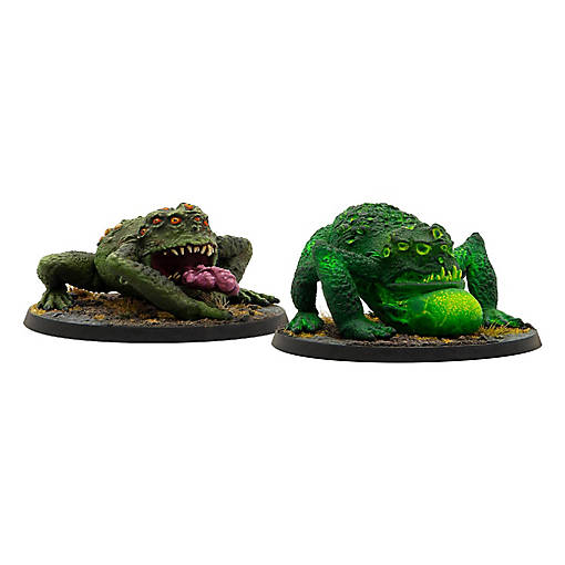 Modiphius Fallout Miniatures - Radtoads, 2 Resin Figures, Rpg